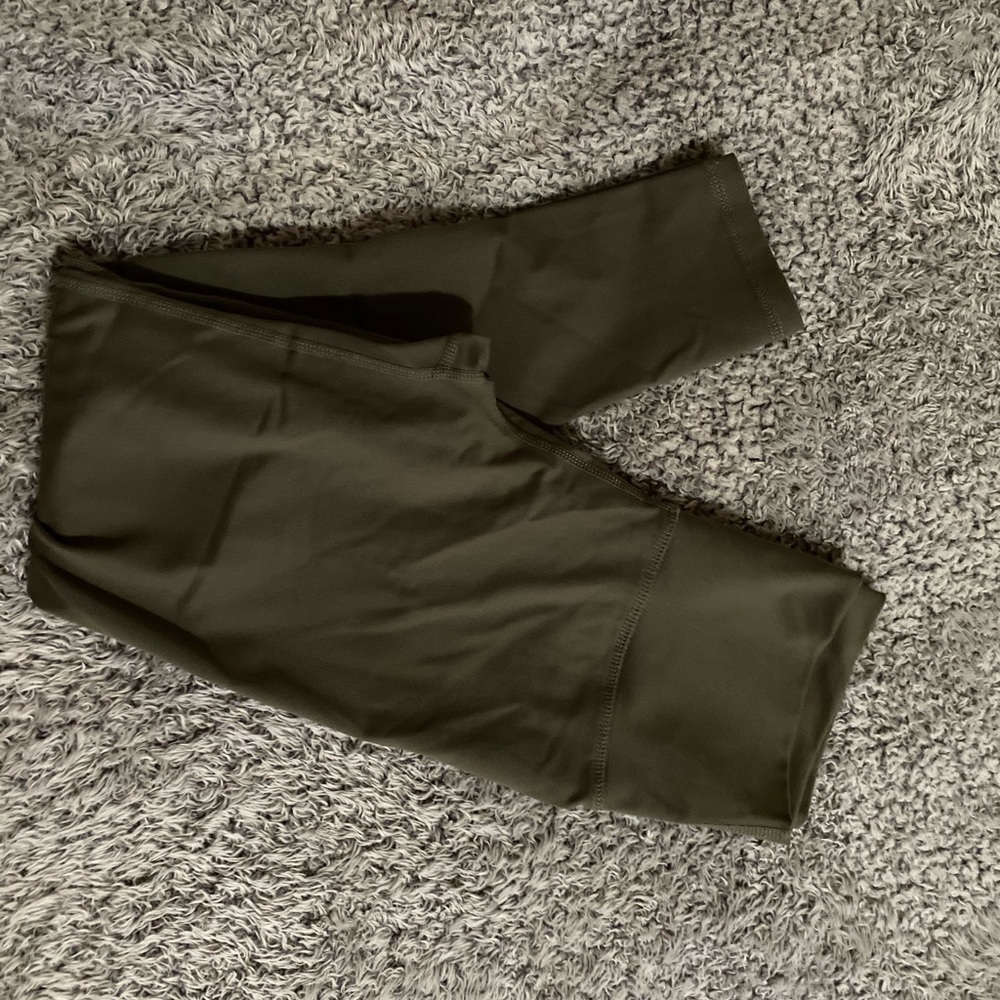 Echt force scrunch leggings - Dusty olive